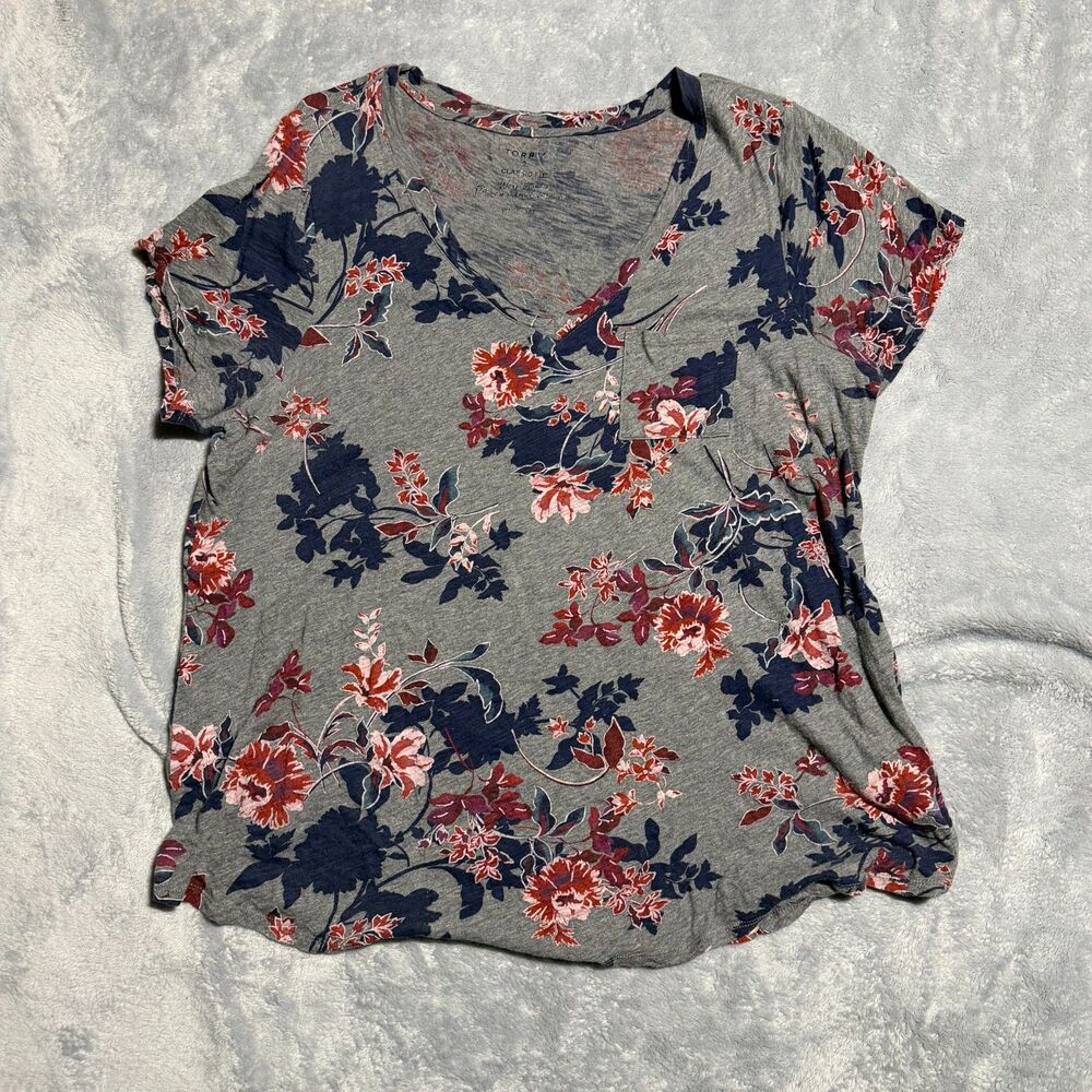 Torrid Pocket Heritage Slub V-Neck Tee
